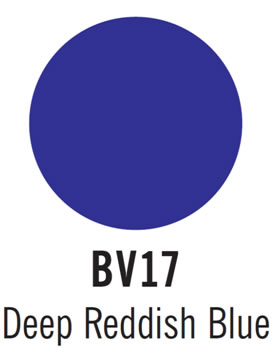copic marker color deep reddish blue bv17